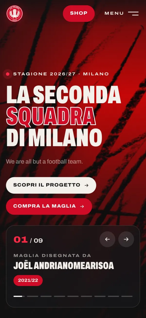 L’accueil sur téléphone.